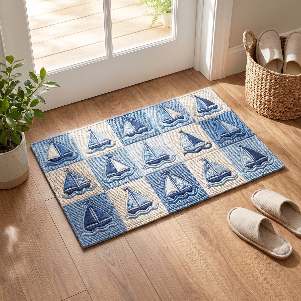 Aqua Harbor Doormat NCU0TD2680