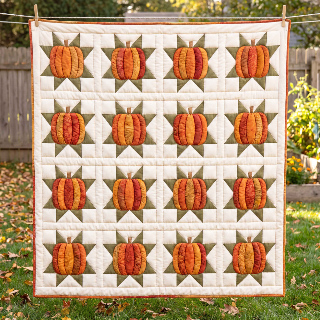 Autumn Lattice Quilted Blanket NCU0TD3002