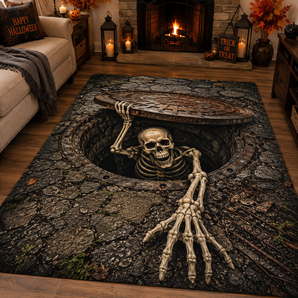 Cemetery Awakening Area Rug NCU0PT11925