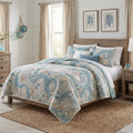 Coastal Harmony 3-Piece Quilted Bedding Set NCU0DV9813