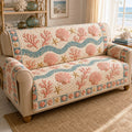 Coastal Breeze Quilted Sofa Cover NCU0TD2956