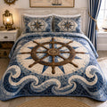Coastal Glow 3-Piece Quilted Bedding Set NCU0TD3060