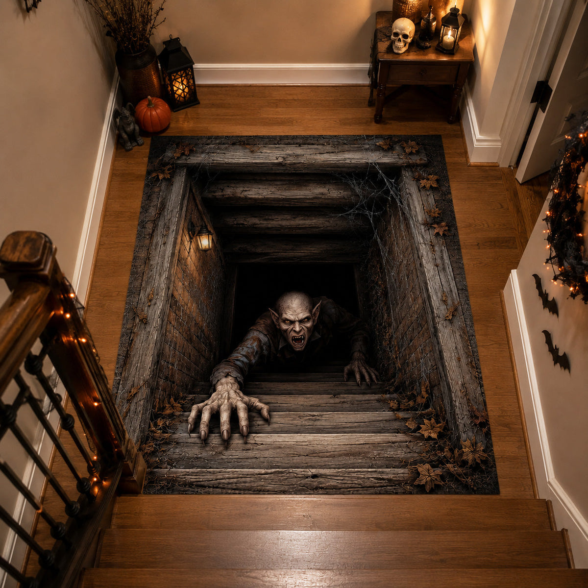 Creeping Ghoul Area Rug NCU0TV2077