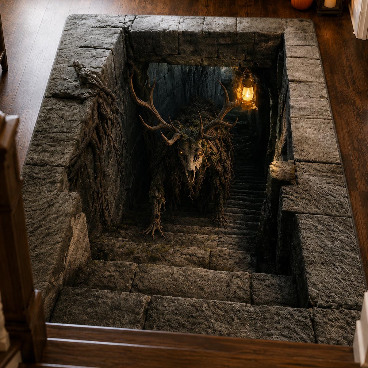Crypt Descent Area Rug NCU0DV9903