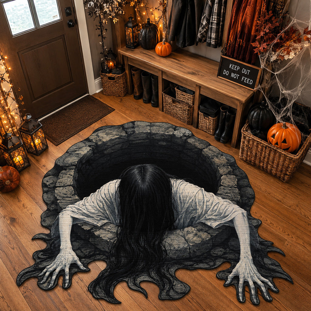 Cursed Emergence Custom Shape Area Rug NCU0TV2107