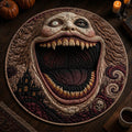 Dreadful Abyss Quilted Round Mat NCU0HH2056