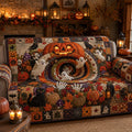 Endless Descent Quilted Sofa Cover NCU0PT11895