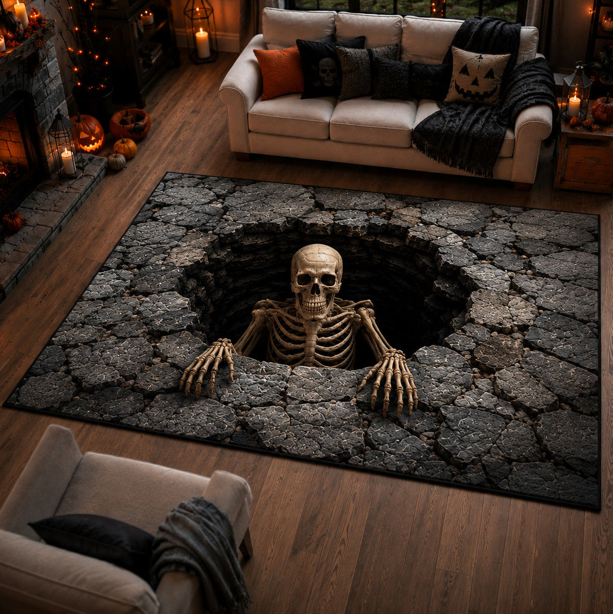 Grave Escape Area Rug NCU0TV2072