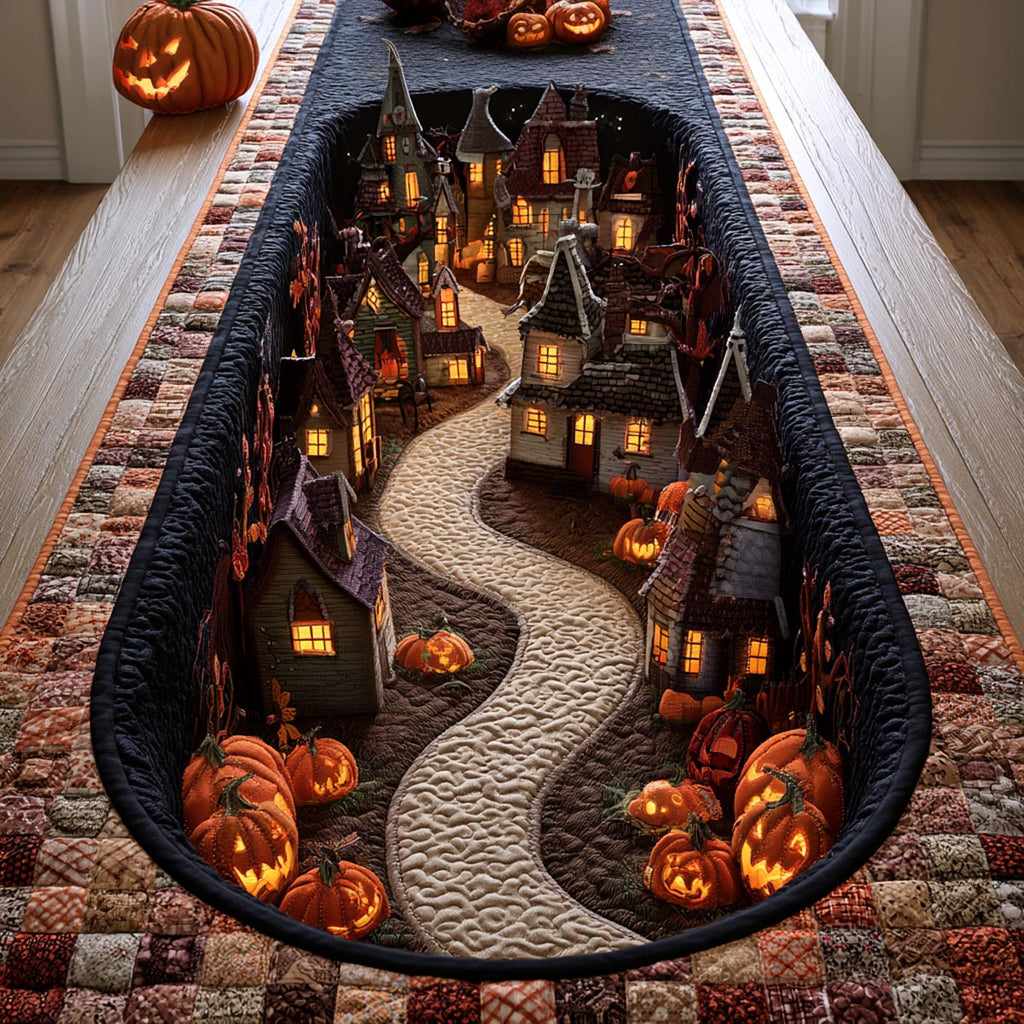 Harvest Hollow Quilted Table Runner NCU0DV9923