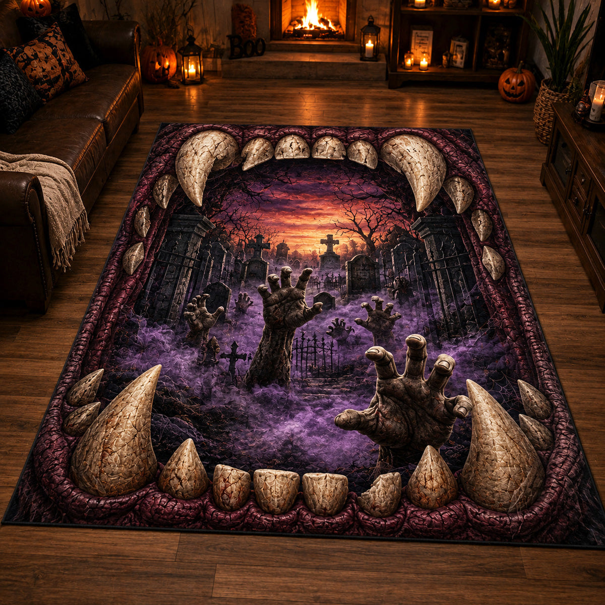 Haunted Rift Area Rug NCU0TV2059