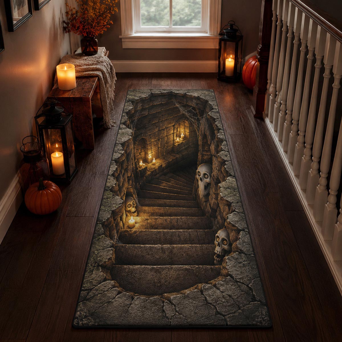 Haunted Stairway Runner Carpet NCU0DV9948