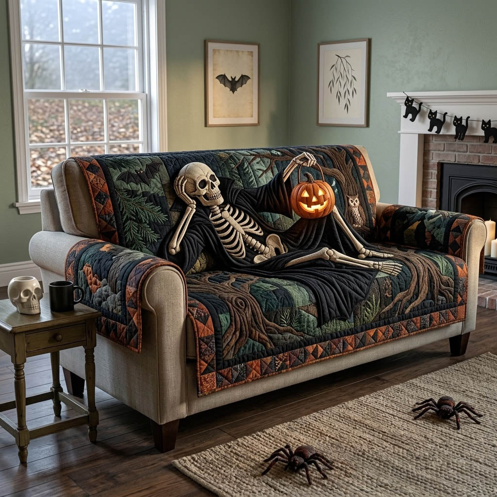 Lantern Vigil Quilted Sofa Cover NCU0HH2040