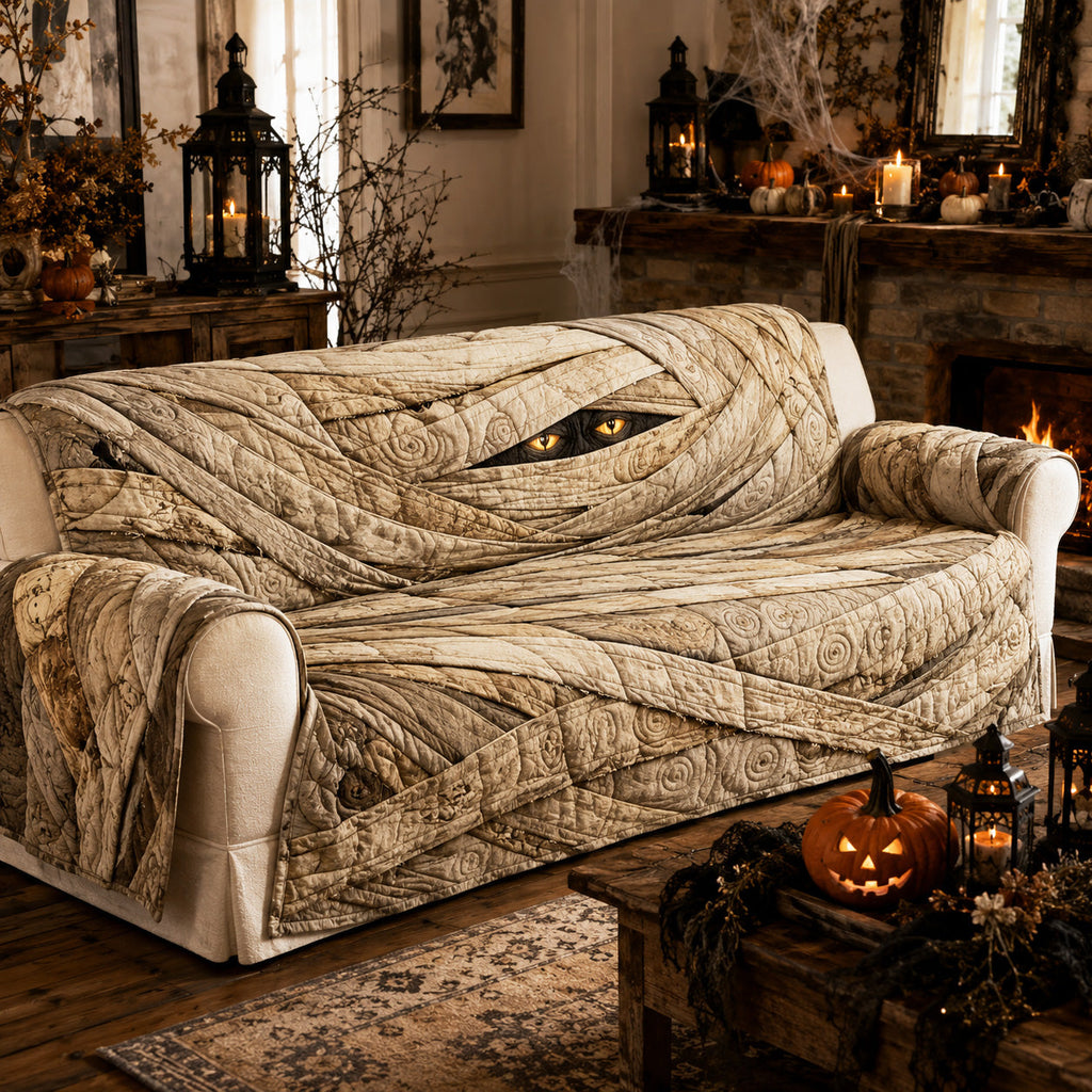 Mummy Watch Quilted Sofa Cover NCU0TV2070