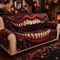 Nightmare Grin Quilted Sofa Cover NCU0TV2063
