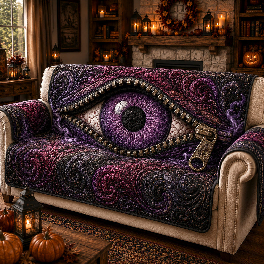 Phantom Eye Quilted Sofa Cover NCU0TV2069