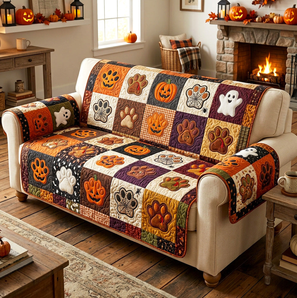 Phantom Paws Quilted Sofa Cover NCU0TV2104