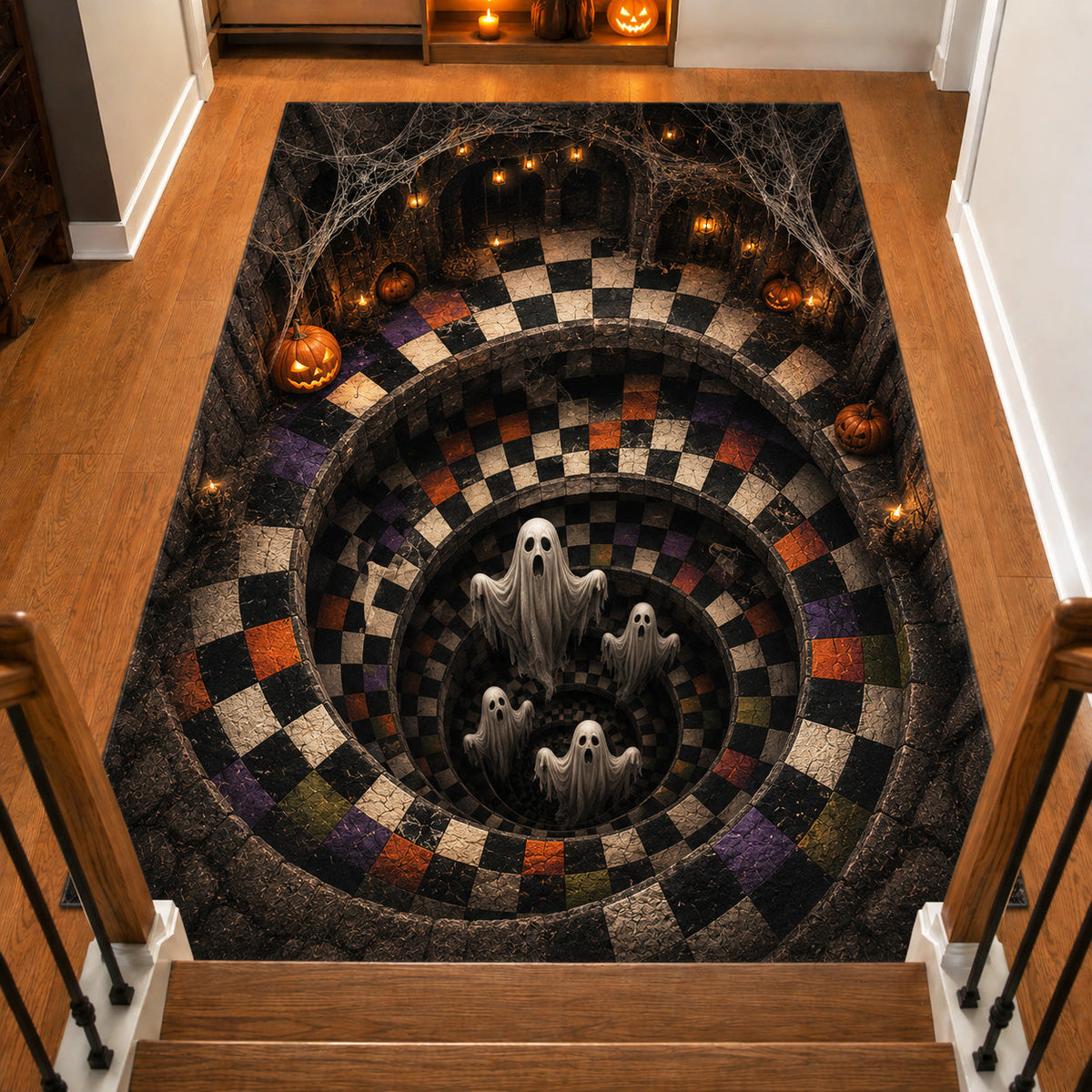 Phantom Spiral Area Rug NCU0TV2053