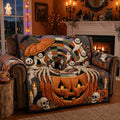 Phantom Spiral Quilted Sofa Cover NCU0PT11904