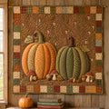 Pumpkin Meadow Quilted Blanket NCU0TD3084