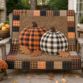 Pumpkin Patch Quilted Blanket NCU0TD3077