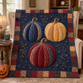 Pumpkin Season Quilted Blanket NCU0TD3079