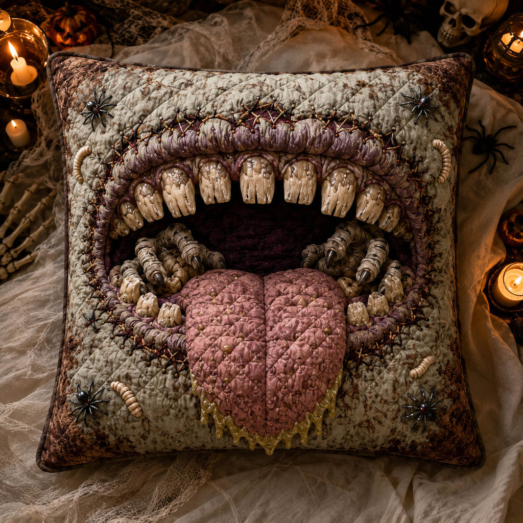 Rot Feast Quilted Pillow Case NCU0TD2899