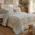 Seaside Village 3-Piece Quilted Bedding Set NCU0DV9938