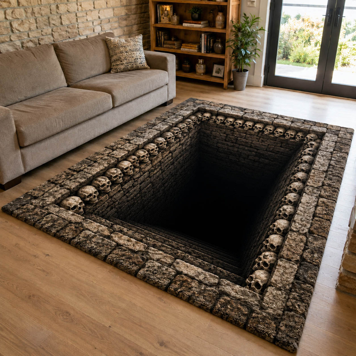 Silent Abyss Area Rug NCU0TD2948