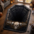Skeleton Abyss Custom Shape Area Rug NCU0DV9897