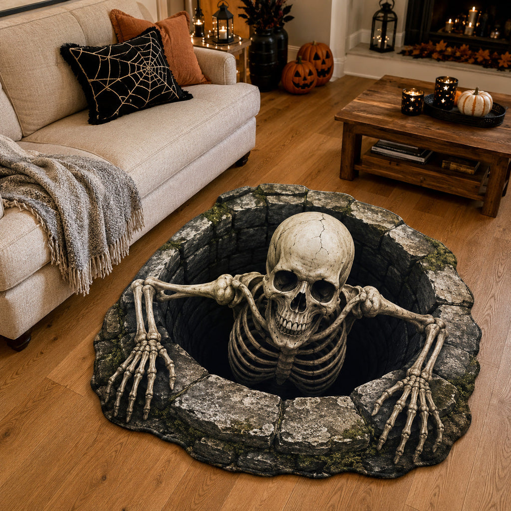 Skeleton Rise Custom Shape Area Rug NCU0TV2111