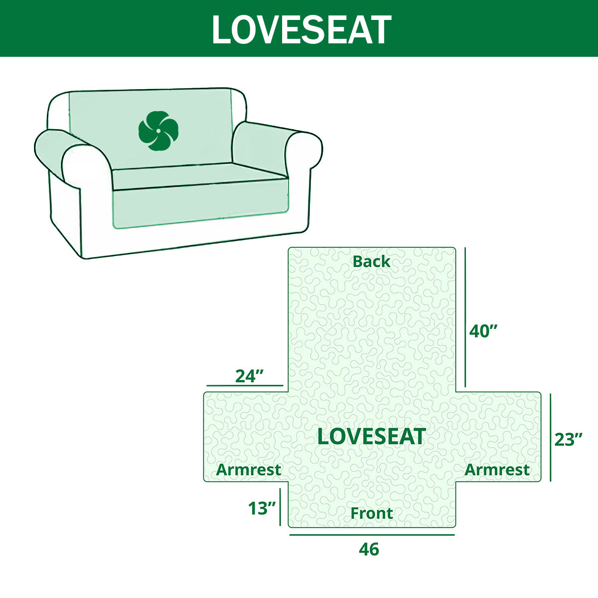 Flamingo Dreams Quilted Sofa Cover NCU0TD2984