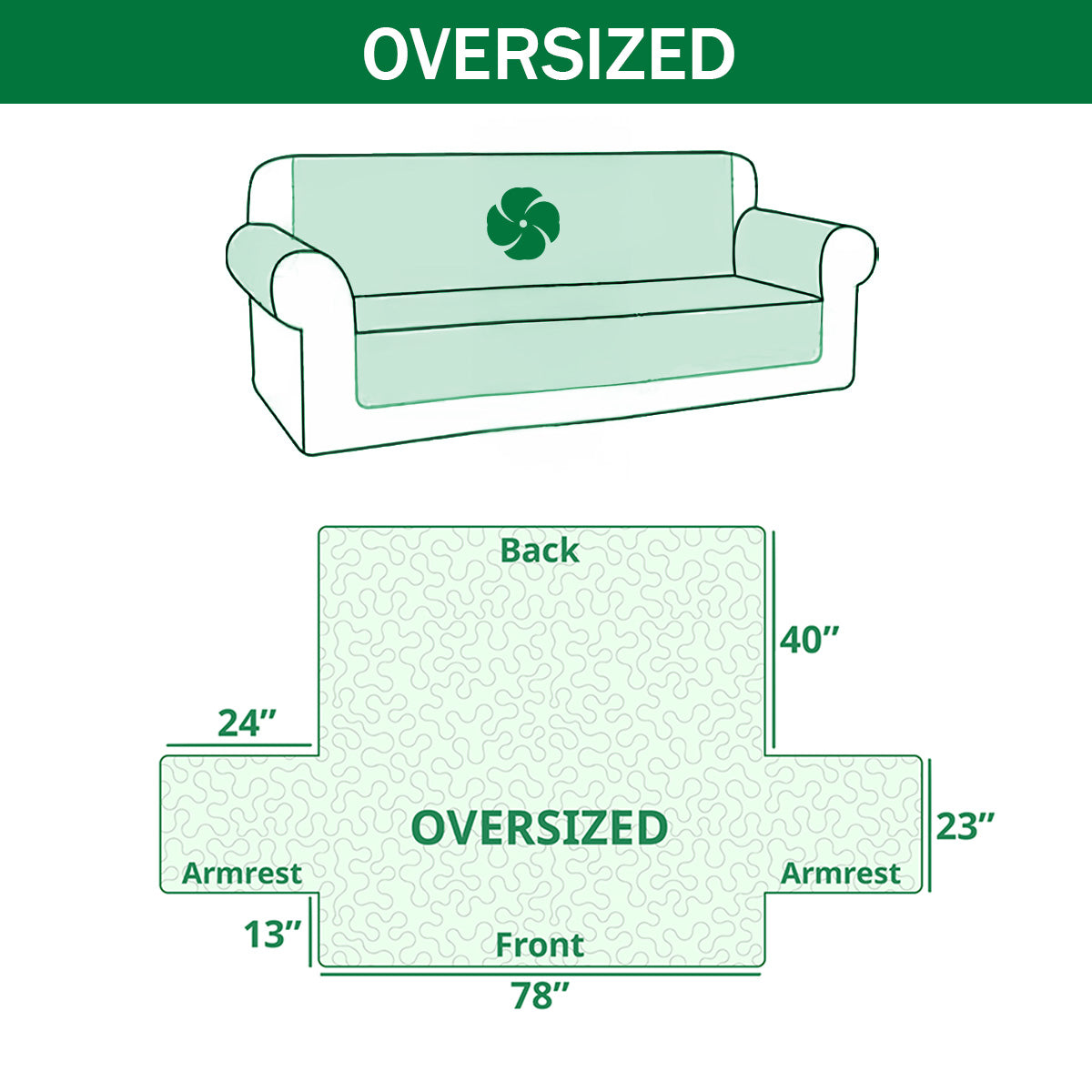 Tropical Escape Quilted Sofa Cover NCU0TD2985