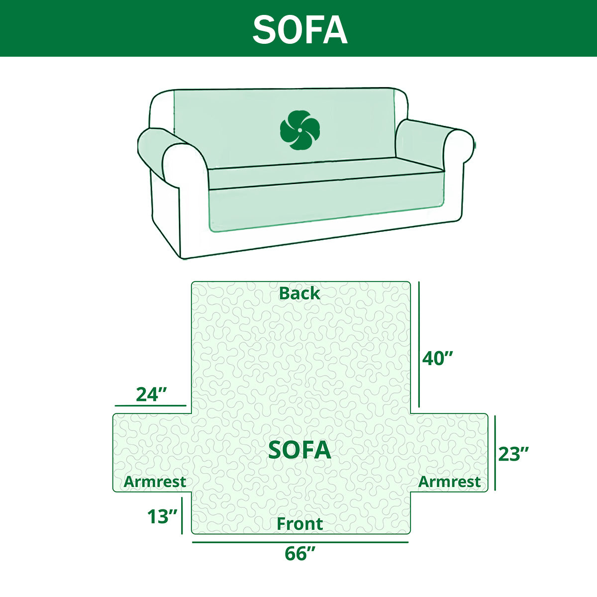 Seaside Days Quilted Sofa Cover NCU0TD2973