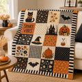 Spooky Blocks Quilted Blanket NCU0TD2994