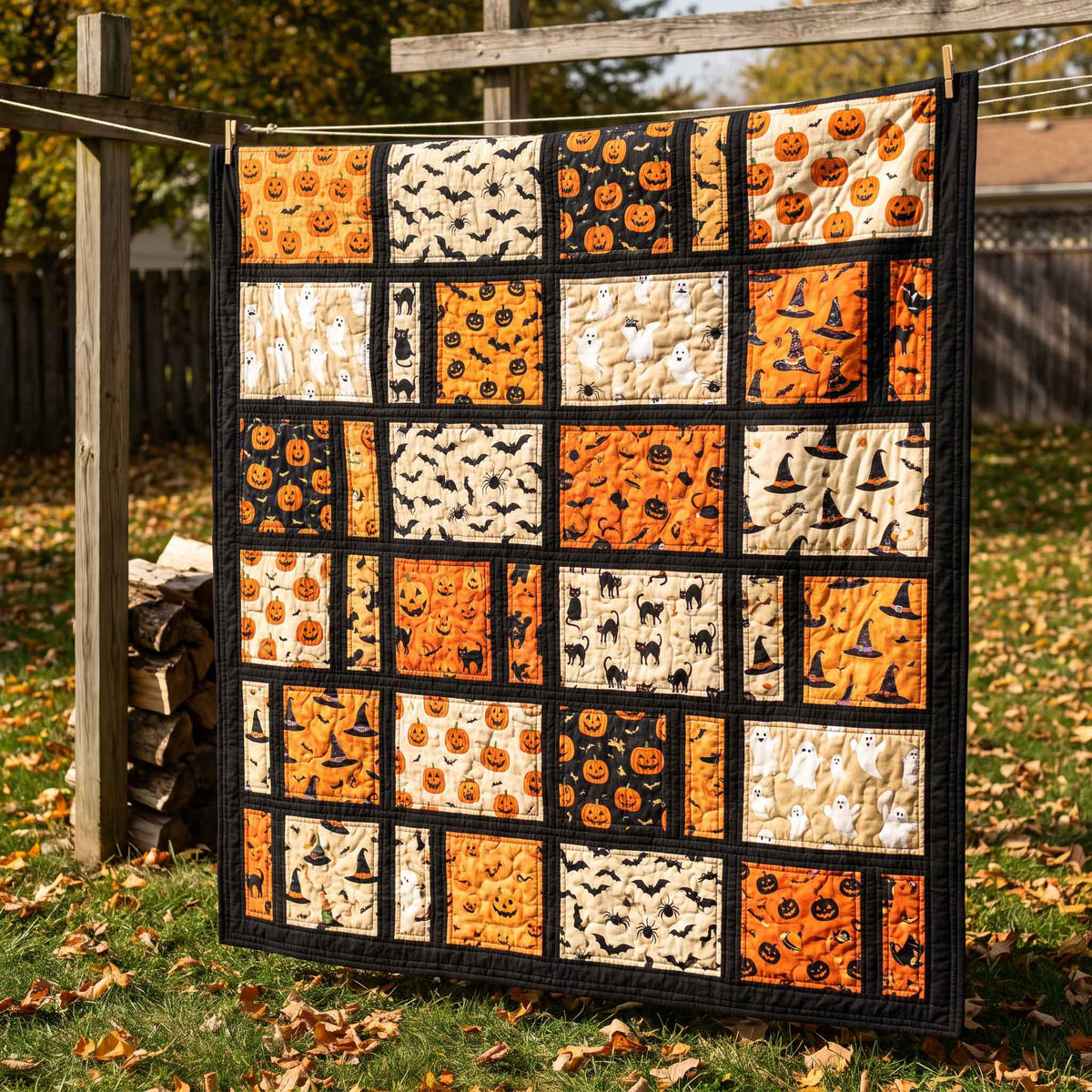 Traditional Patch Quilted Blanket NCU0TD3006