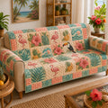 Tropical Retreat Quilted Sofa Cover NCU0TD2990